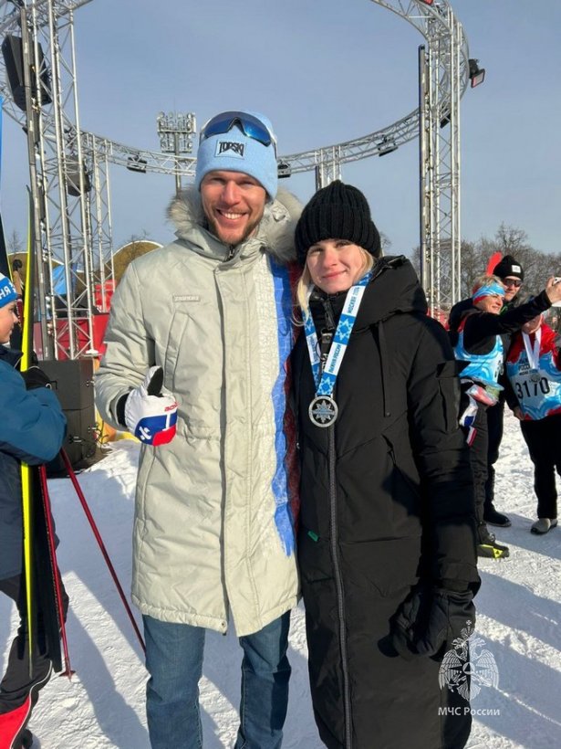 Личный состав Академии принял участие в гонке «Лыжня России»